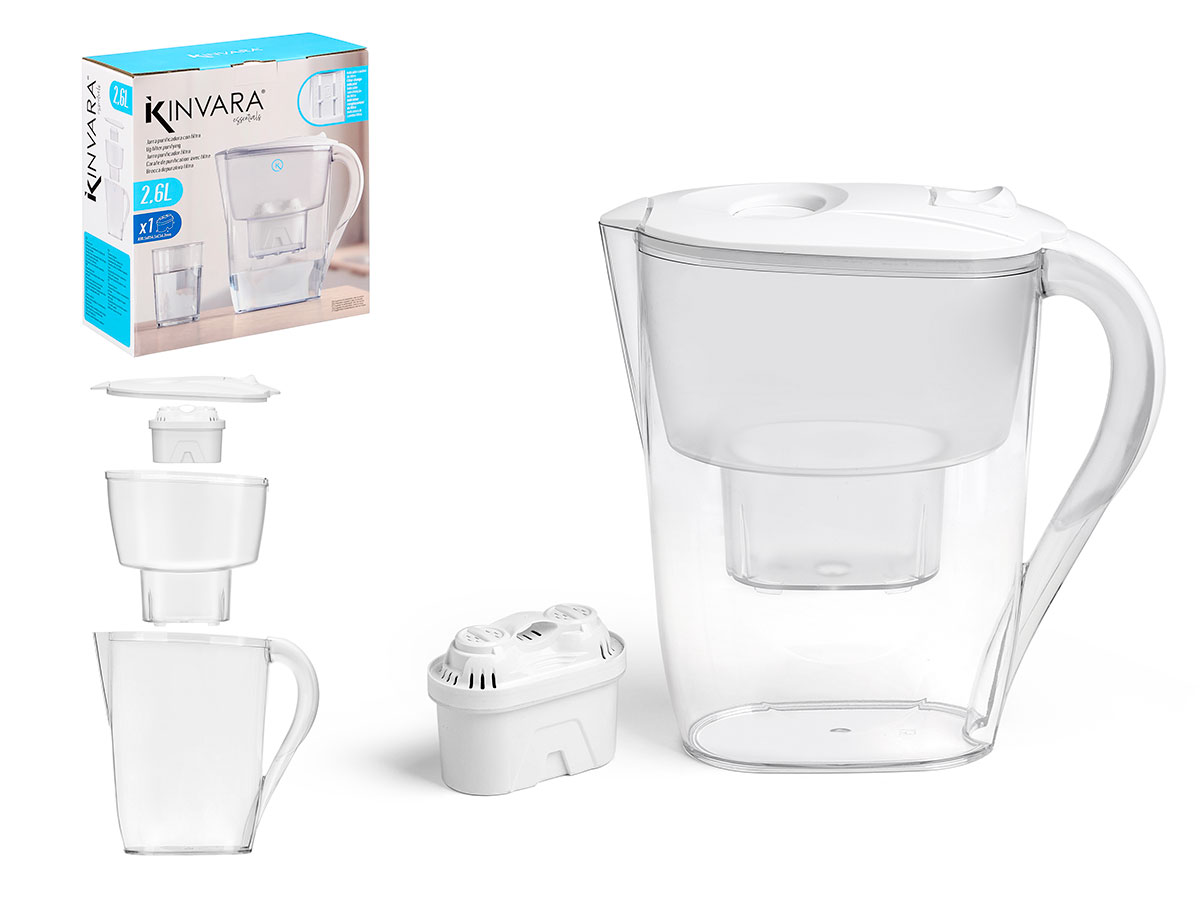 Caraffa filtrante per la purificazione dell'ac