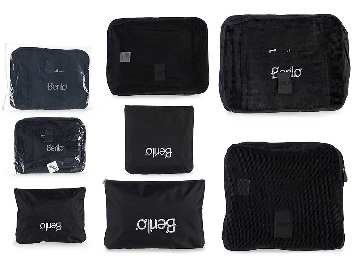 set di 6 astucci da viaggio, colori 2 volte assort